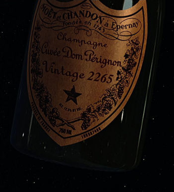A bottle of Dom Perignon (ST07)