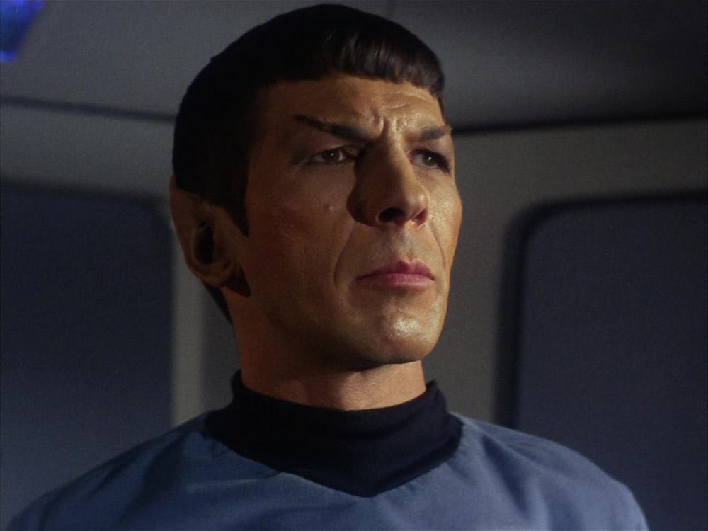 Spock, a Vulcan-Human hybrid (TOS 02)