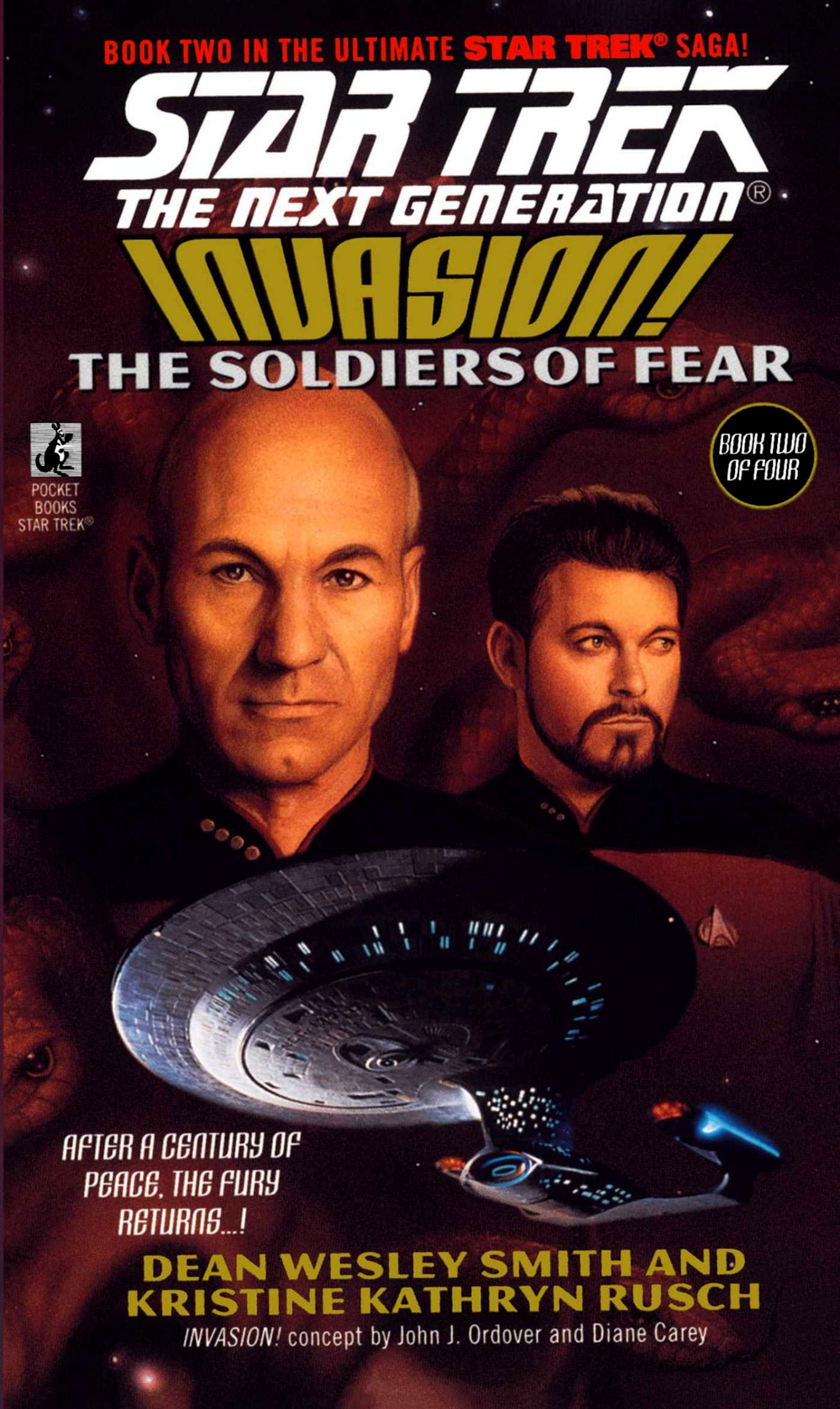 TNG #41: Invasion! Book Two: The Soldiers of Fear (Jul 1996)