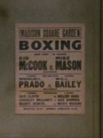 Boxing poster featuring Ricky Mason (TOS28)