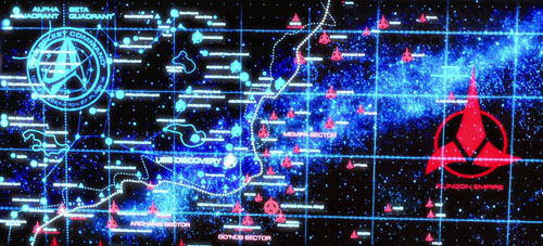 Map of the Klingon War