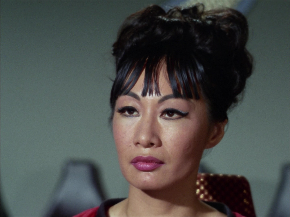 Nancy Wong as Enterprise personnel officer (TOS 14)
