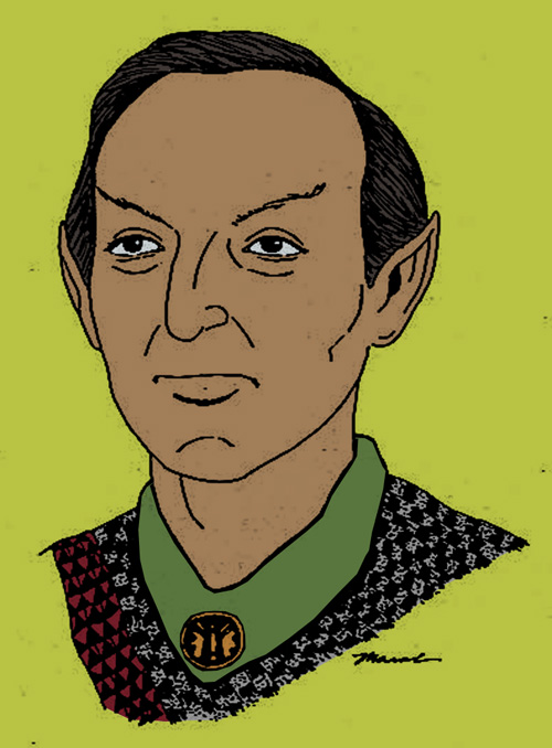 Clavius Romdar (FASA 2215) (Colorized; Original B&W Image)